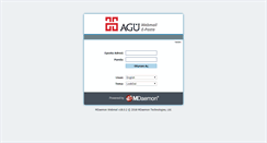 Desktop Screenshot of mail.agu.edu.tr