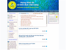 Tablet Screenshot of exams.agu.edu.vn