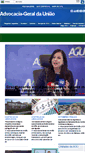 Mobile Screenshot of agu.gov.br