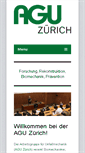 Mobile Screenshot of agu.ch